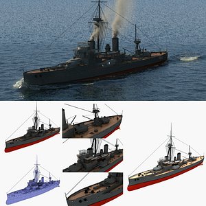 hms dreadnought 3D