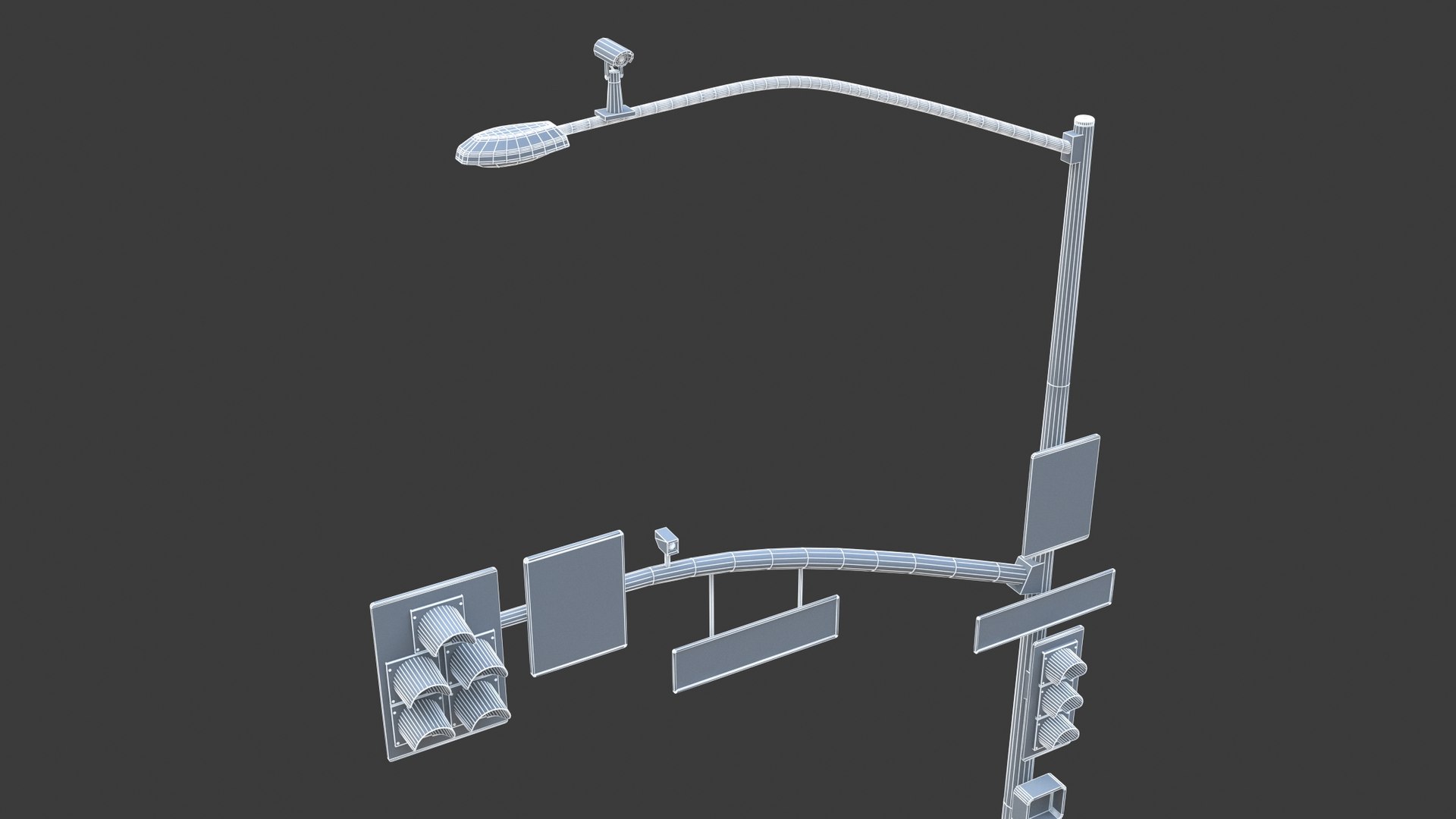 Street Light 3D Model - TurboSquid 1455933