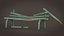 Old Bench 02 GameReady LODs
