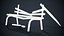 Old Bench 02 GameReady LODs