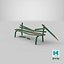 Old Bench 02 GameReady LODs