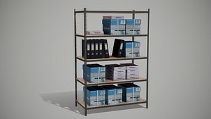 3D shelf unit