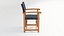 Folding director chair