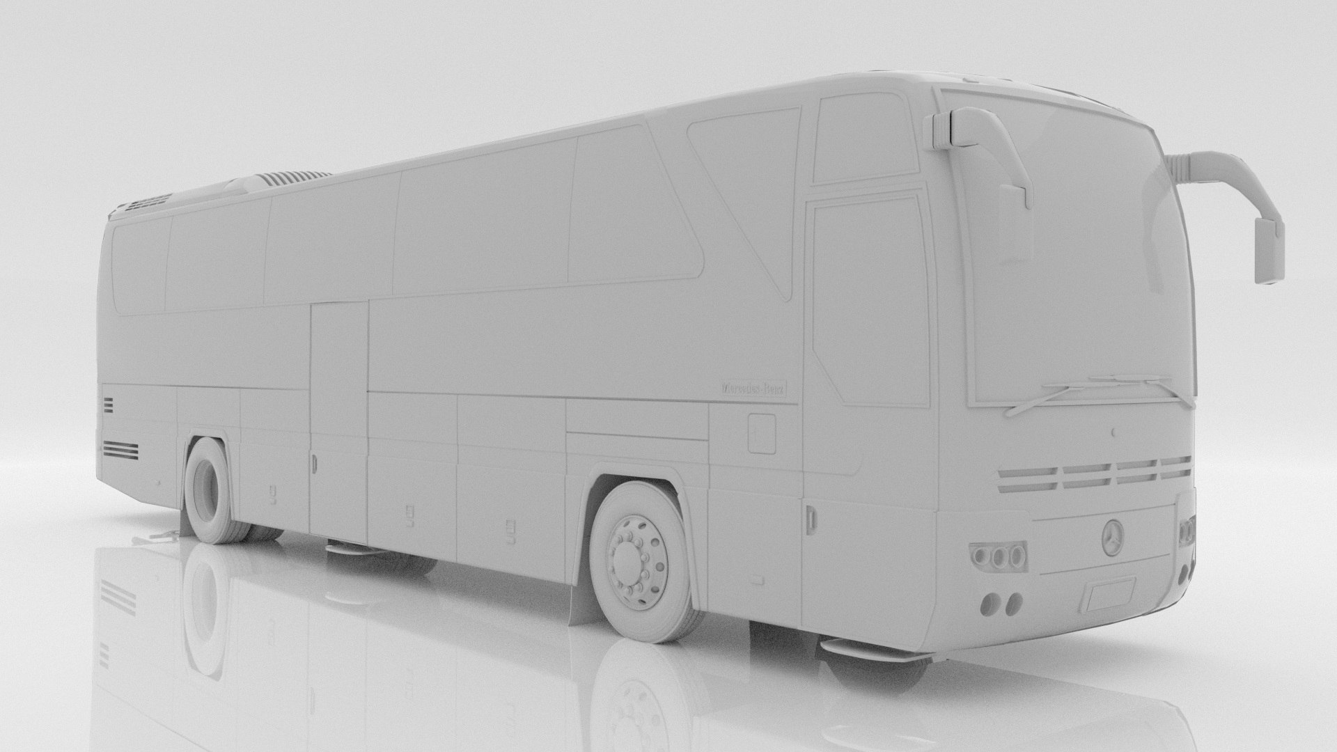 Mercedes Benz Bus 3D Model - TurboSquid 1671932