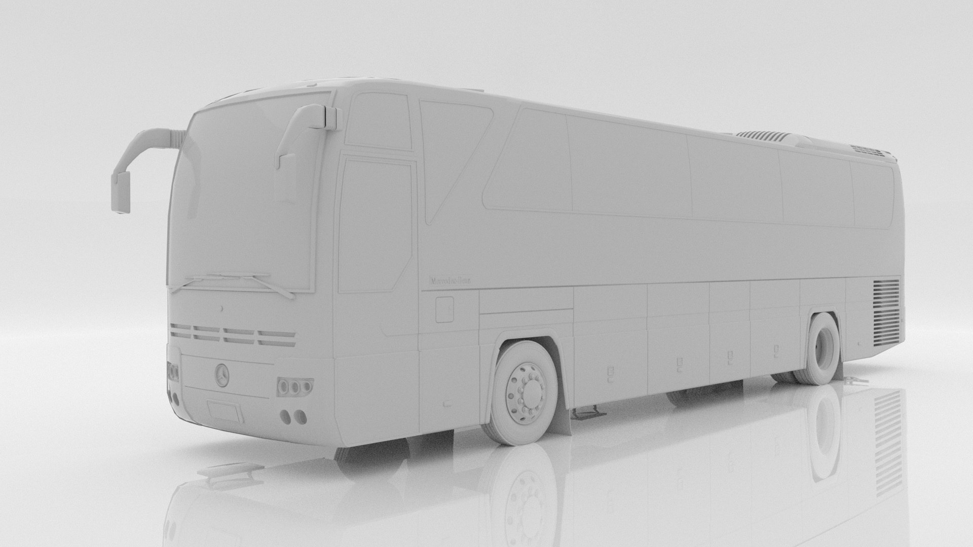 Mercedes Benz Bus 3D Model - TurboSquid 1671932