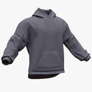 3D Hoodie TurboSquid