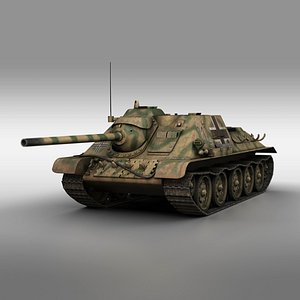 jagdpanzer su-85 - 23 model