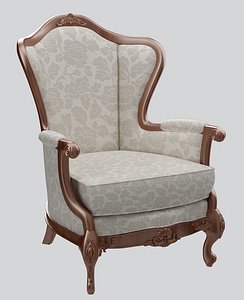3D classic sofa chair armchair furniture