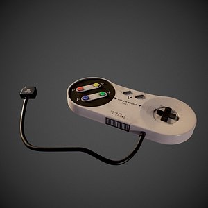 Super Nintendo 3D model