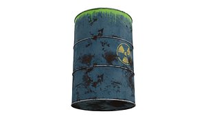 3D Rusty Barrel