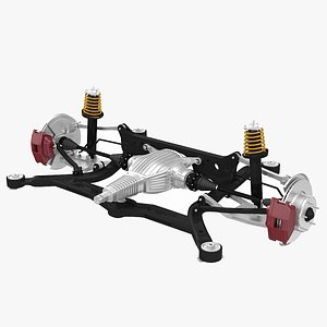 3d max rear independent suspension
