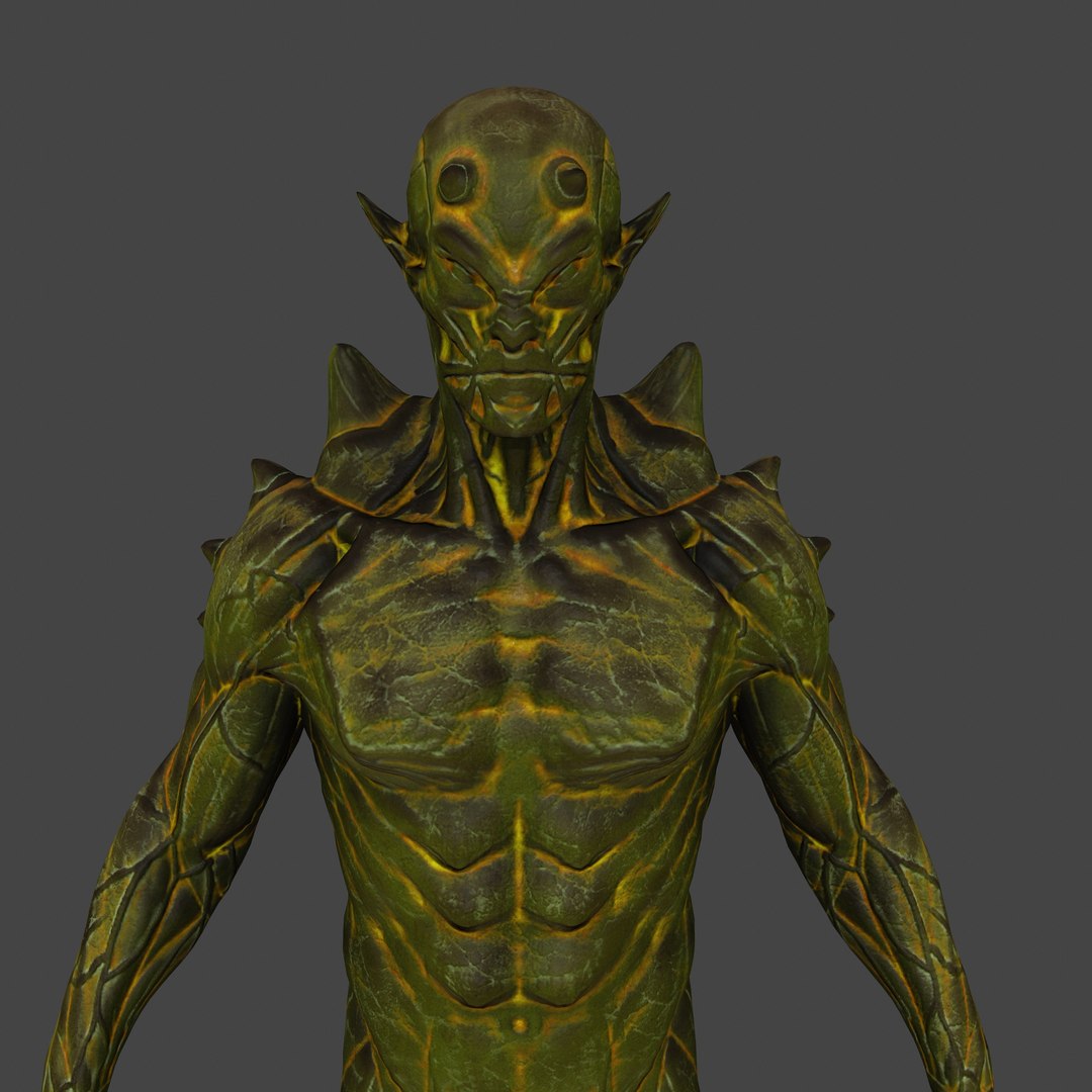 Monster Model - TurboSquid 1269097