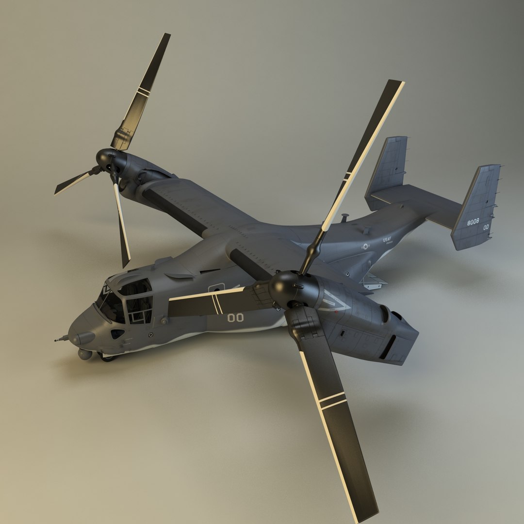 Cv-22 Osprey 3d Model