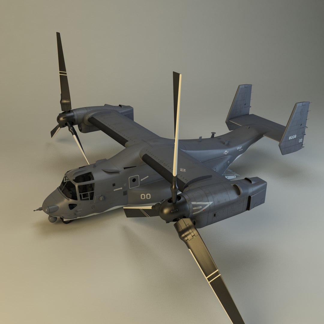 Cv-22 Osprey 3d Model