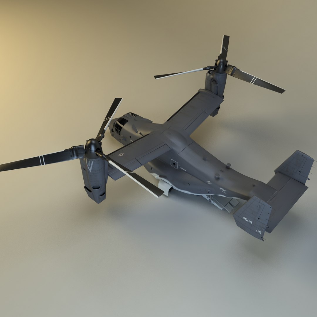 Cv-22 Osprey 3d Model