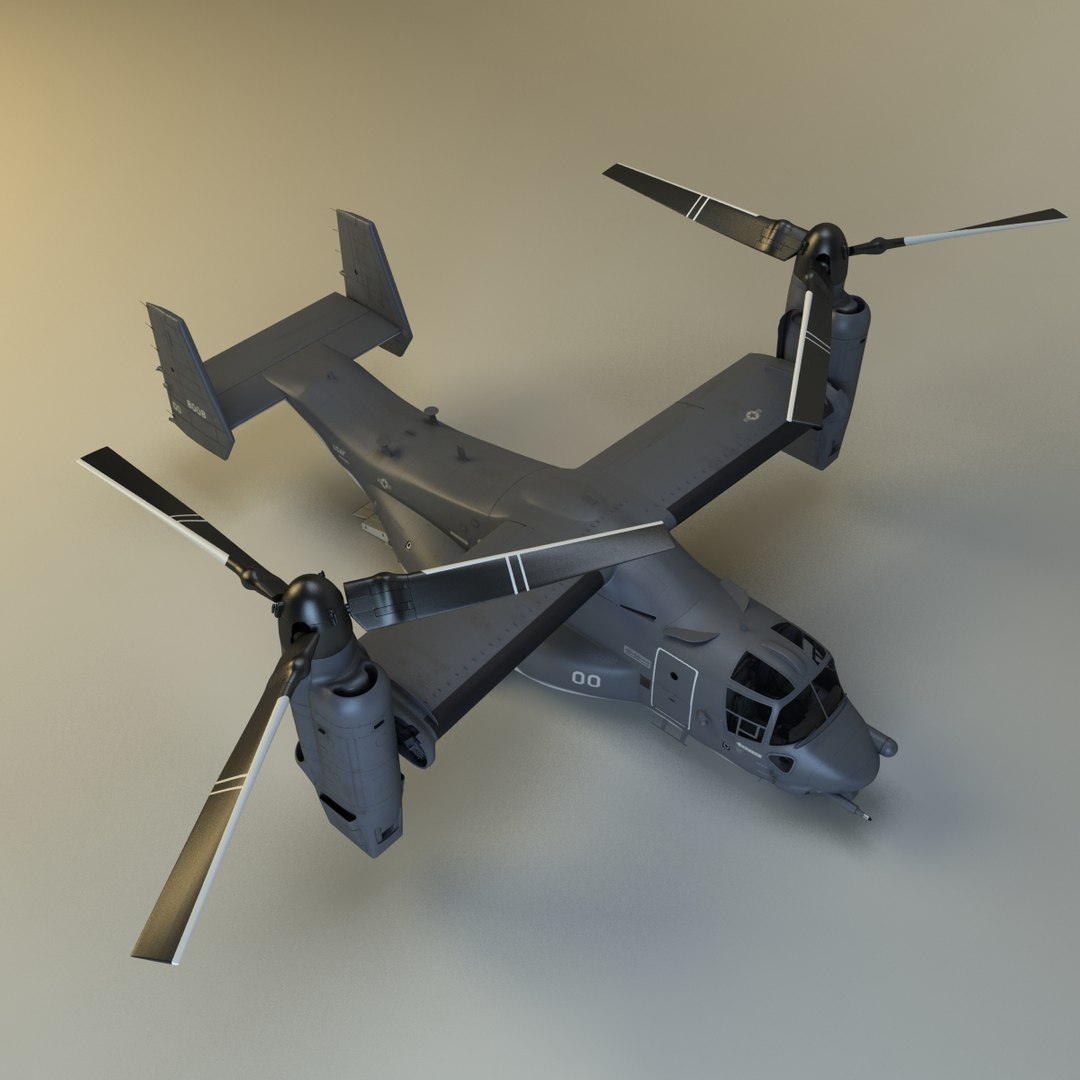 Cv-22 Osprey 3d Model