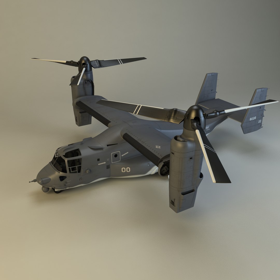 Cv-22 Osprey 3d Model