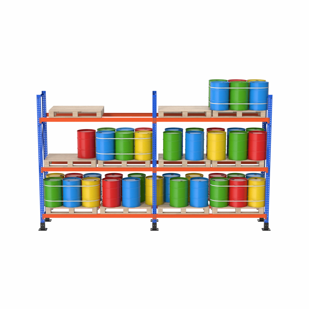Warehouse Pallet Racks 2 3D Model - TurboSquid 2224374