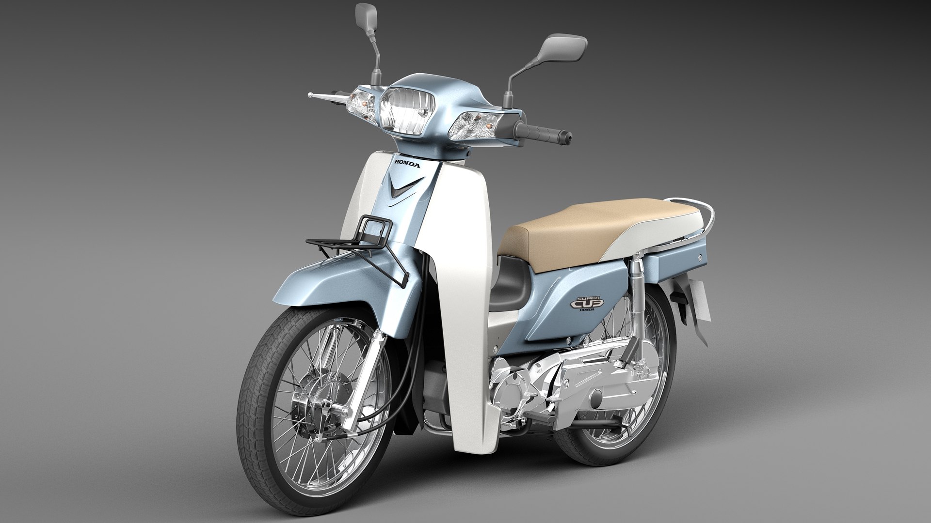 3d Model Honda 2013 Super