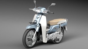 3d model honda 2013 super
