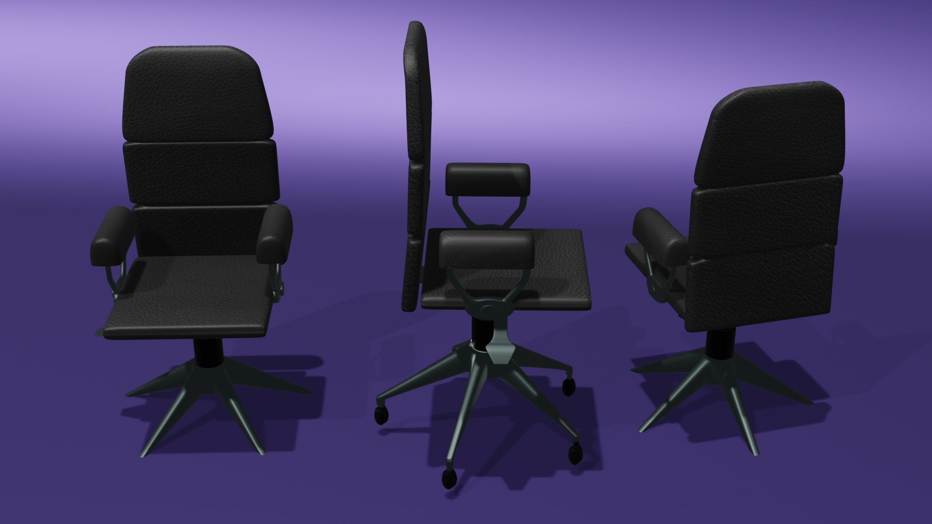 3D Office Chair Model - TurboSquid 2108056