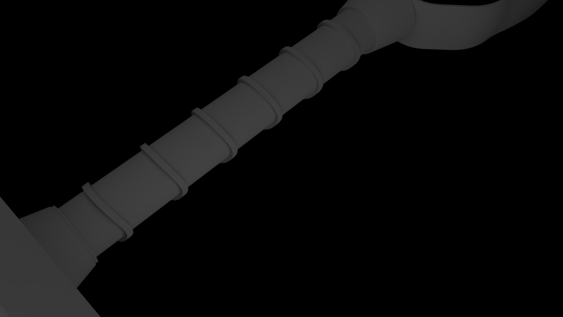 Marteau De Thor Mjolnir 1/6 – Figurine Articulée Avengers – Alliage – 12 Pouces