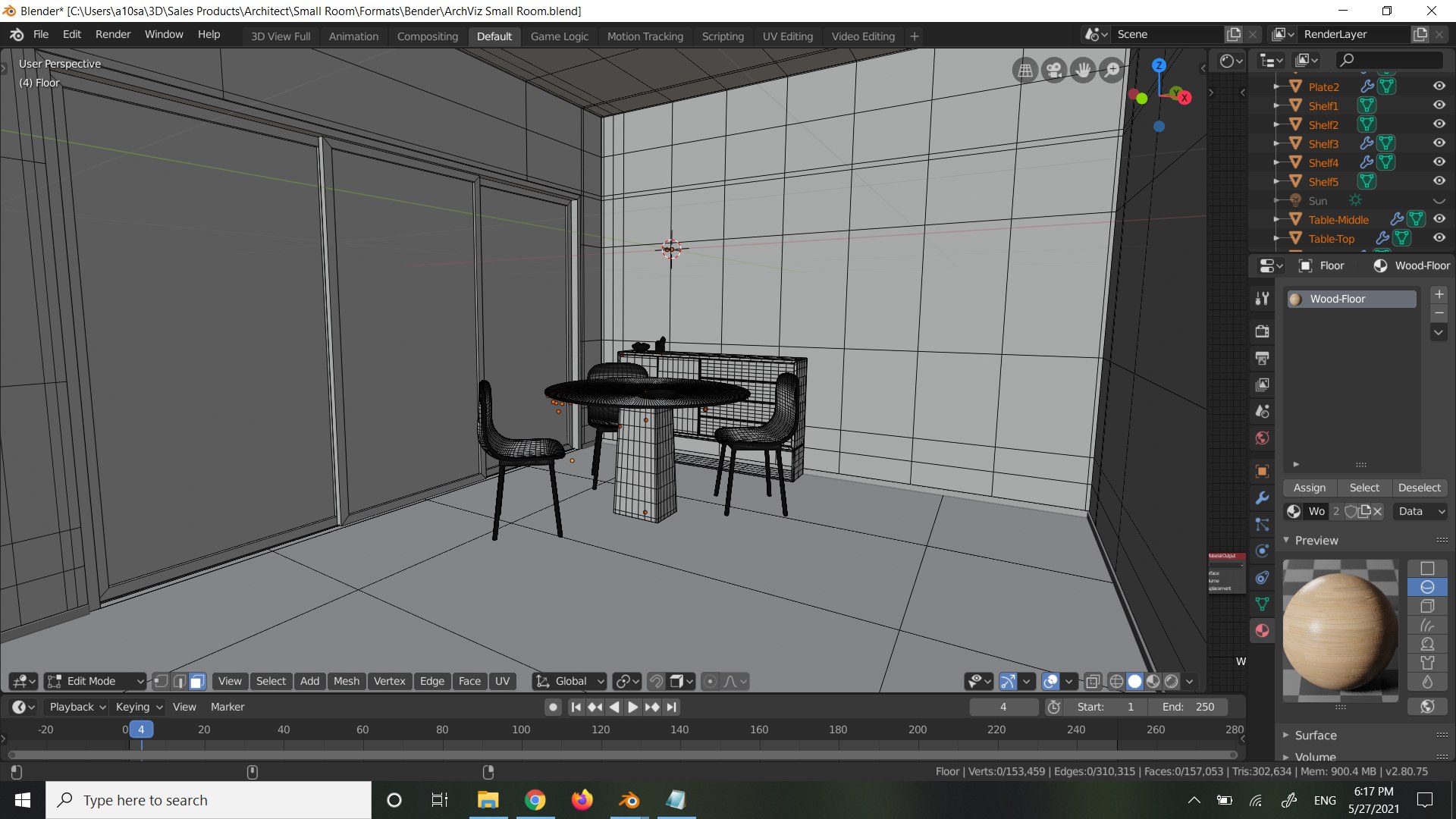 3D Model Photorealistic ArchViz Interior Room Design - TurboSquid 1738928
