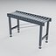 Straight Gravity Roller Conveyor 1550x420mm Configuration 04