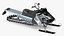 Polaris Schneemobil Schwarz