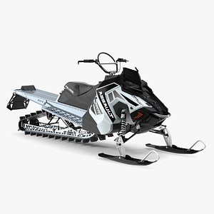 Polaris Snowmobile Black