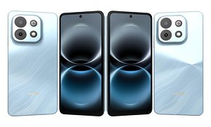 Huawei Enjoy 90 Plus Blue 3D model