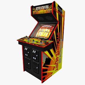 Oldschool Arcade Gaming Machine