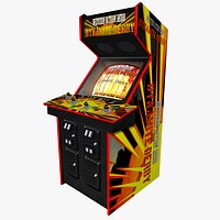 Oldschool Arcade Gaming Machine