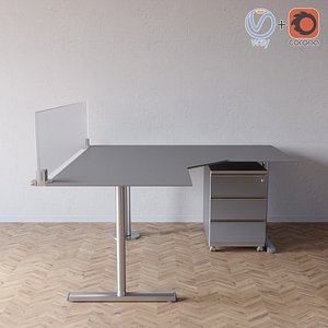 flexline office topdeq 3D model
