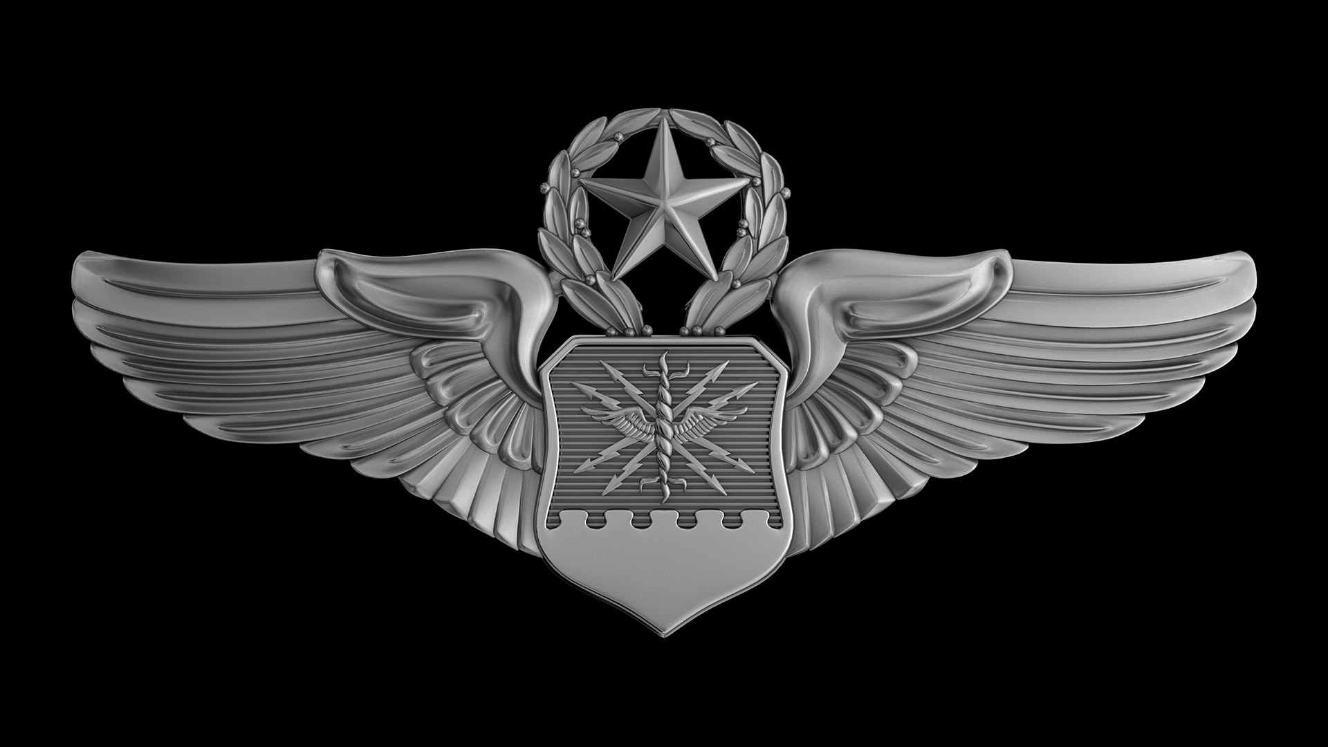 3D USAF Wings Badge set 3D Model Pack https://p.turbosquid.com/ts-thumb/9w/4jARKZ/KG/comb_sys_mast_badge_pr_01/jpg/1771162426/1920x1080/fit_q87/ca084eca40f5d7462c8abece76f7882fc06f434a/comb_sys_mast_badge_pr_01.jpg