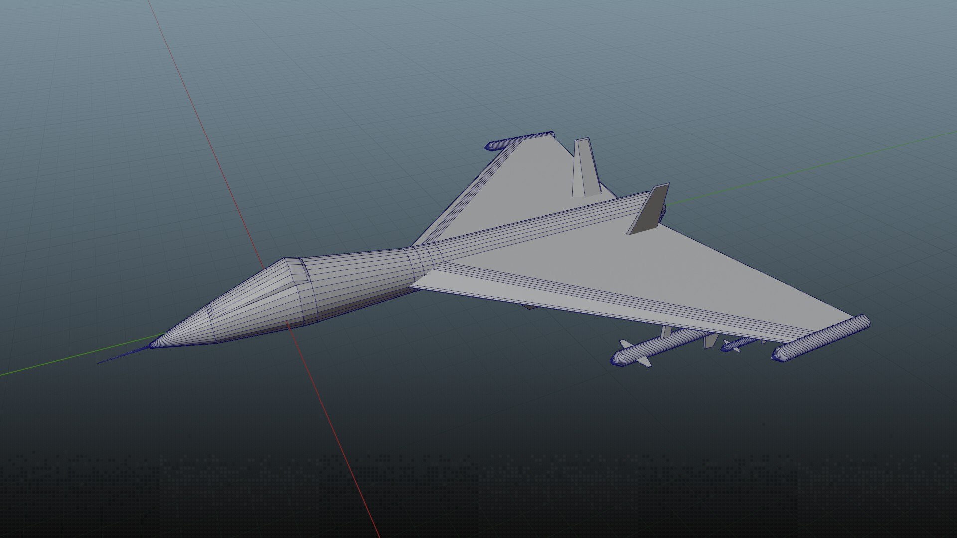 Free Jet Low Poly Model - TurboSquid 1735010