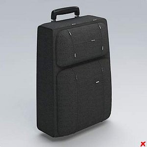 3ds max trolley bag