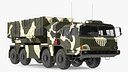 Chinese MLRS WS-2D Green Camouflage