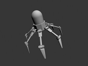 mechanical virus 3d max