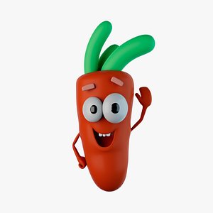 Caro Rigged Cartoon Character