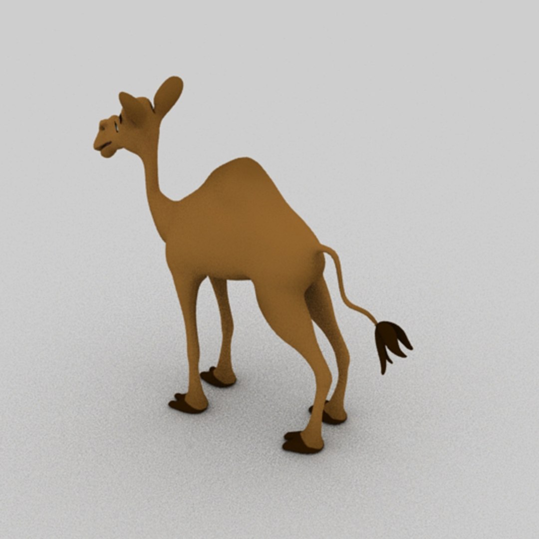 3D Camel model https://p.turbosquid.com/ts-thumb/9w/Lkx0VR/3e/camel5/jpg/1629296726/1920x1080/fit_q87/76ee42f068b4565b1ef9d5e9f253c31d641f3eaa/camel5.jpg