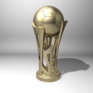 3D football cup model