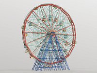 Wonder Wheel Coney Island Carousel
