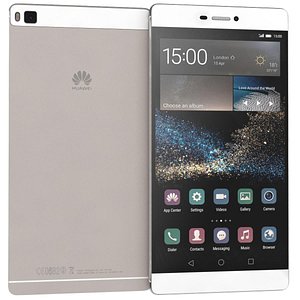 3d huawei p8 mystic champagne model