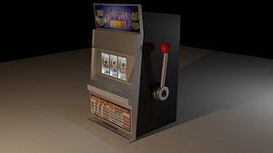 toy slot machine 3D model