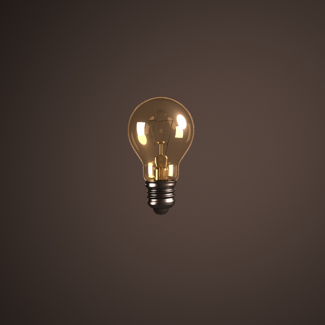 3D Incandescent Lamp Lights - TurboSquid 1330083