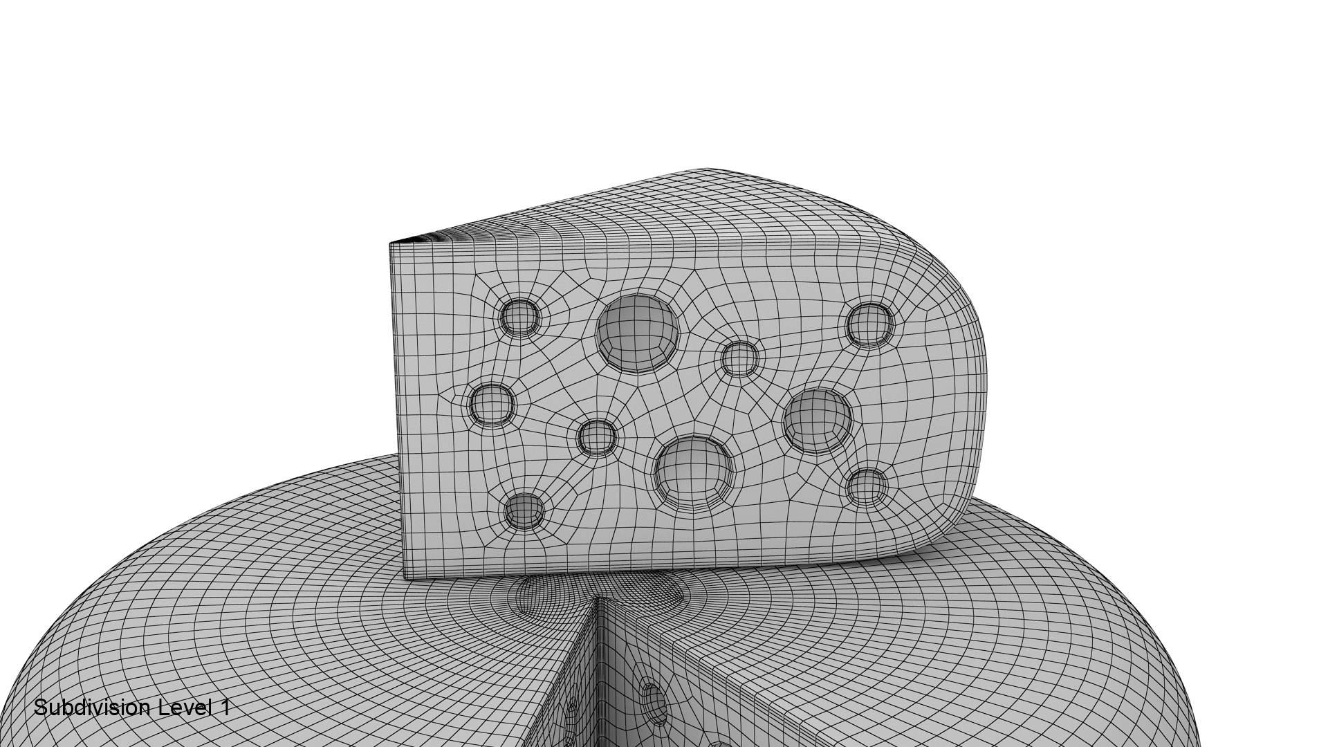 3D model cheese piece wheel - TurboSquid 1654026