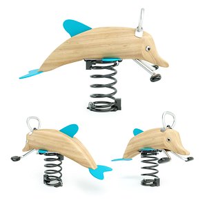 dolphin spring rocker 3D model