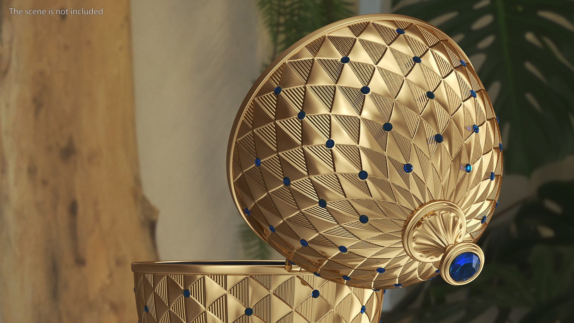 3D Faberge Golden Egg Open Model - TurboSquid 2073123