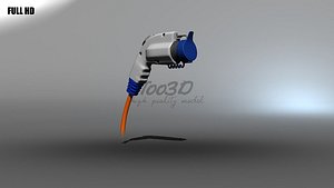 3d model electric vehicle charge